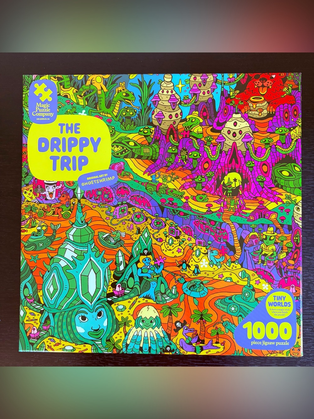 Magic Puzzle Company THE DRIPPY TRIP 1000 Piece Puzzle